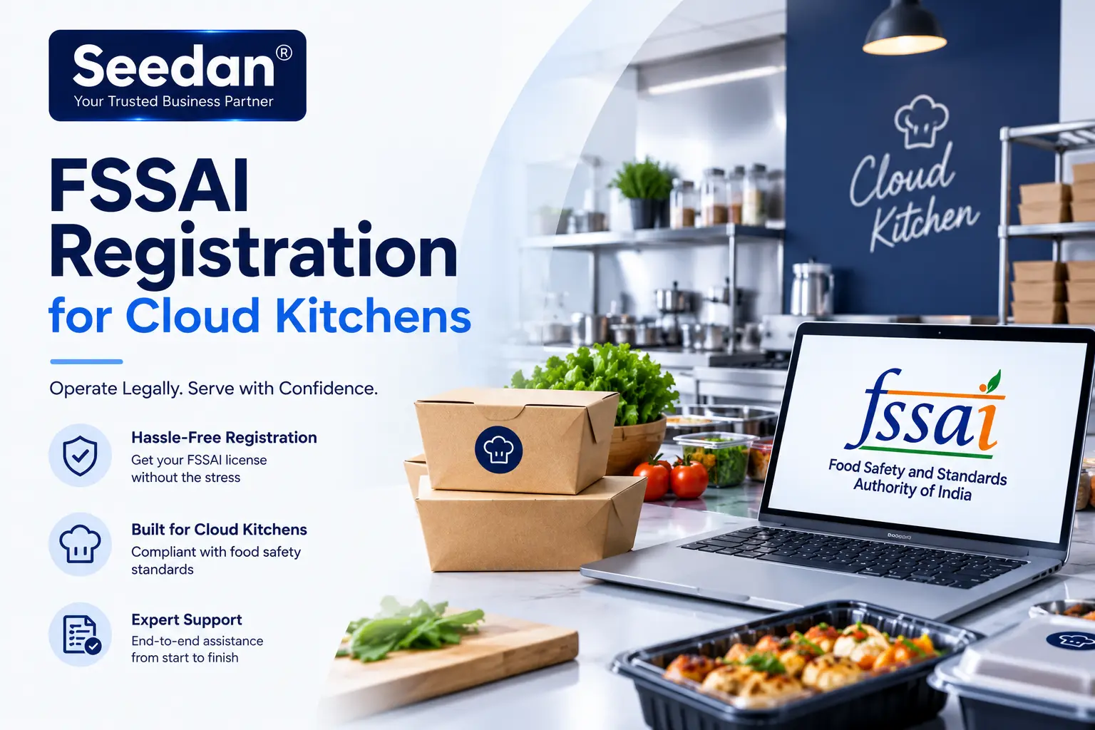 FSSAI for Cloud Kitchens — illustration