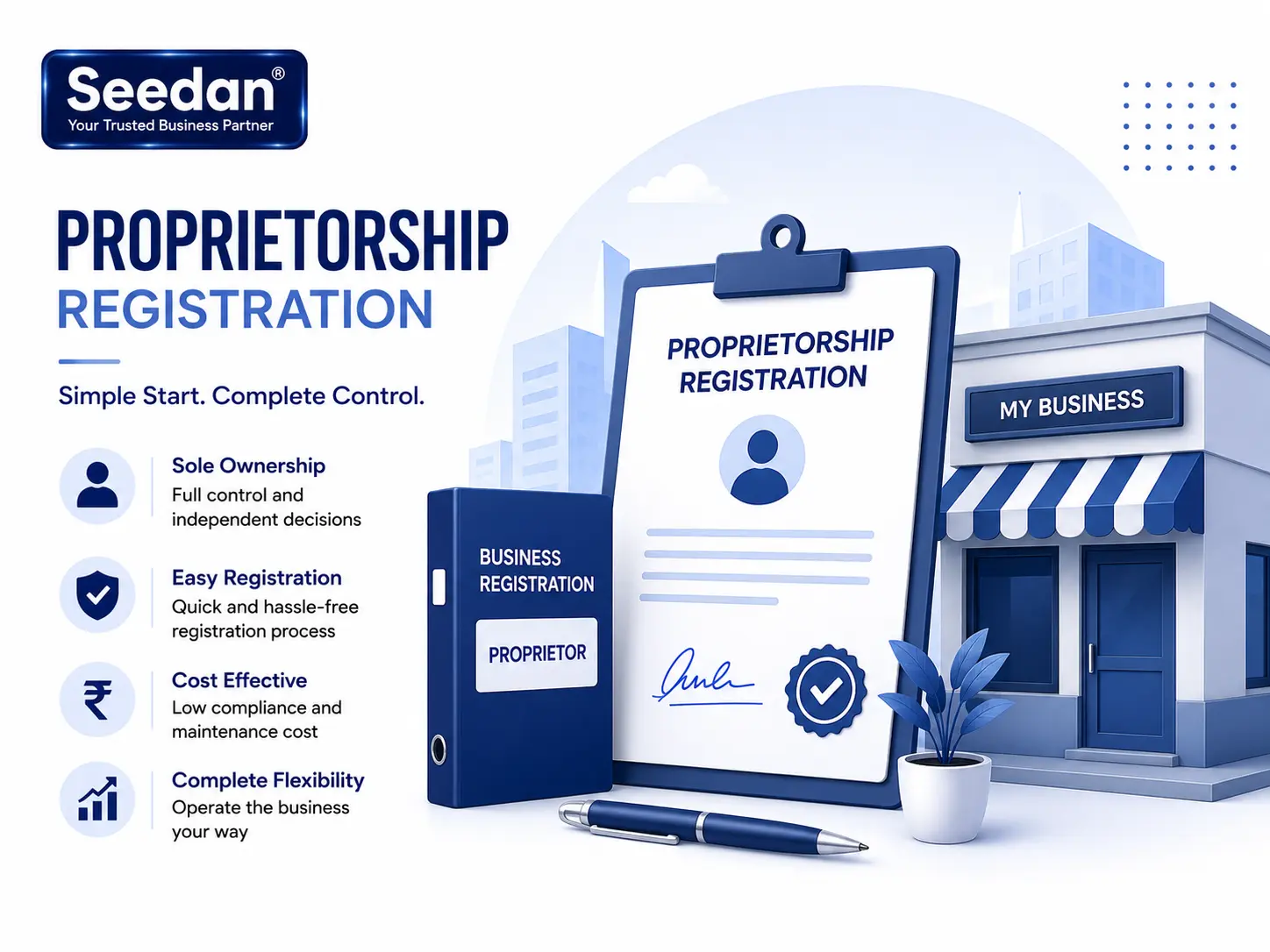 Proprietorship Registration — illustration